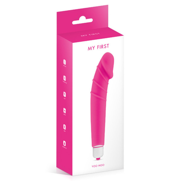 Vibromasseur rose 7 vitesses forme réaliste waterproof 